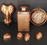 Assorted Copper Items, etc. Including (6) Copper