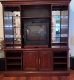 2-Door Entertainment Center - 68” x 19”, 80 1/2” H