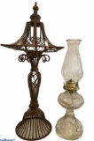 Kerosene Lamp and Metal Candle Lamp