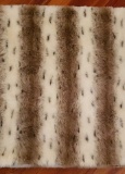 Dennis Basso Faux Fur Throw - 65” x 60”