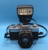 Minolta SRT (SR-T) 200 Camera with Rokkor-x 50mm