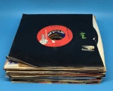 (25) 45 Records in Sleeves
