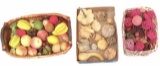 Assorted Plastic Fruit in Basket, Dried