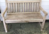 Wooden Outdoor Bench--48