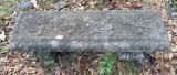 Concrete Bench--39 1/2