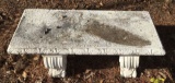 Concrete Bench, 37 1/2