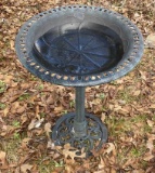 Plastic Bird Bath--19 1/2
