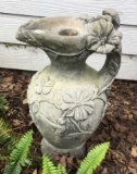 Concrete Ewer Yard Ornament—20” High