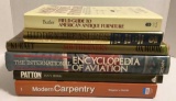 (6) Coffee Table Books about Carpentry, etc