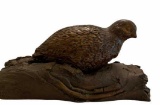 Cas-Carved Wood and Coal Reproductions Figurine