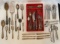 Assorted Silver Plate Flatware and Stainless