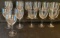 (11) Wine Glasses: Set of (4),