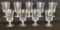 (9) Short Champagne Glasses