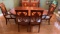 Oval Dining Table & (6) Dining Chairs