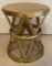 Round Brass Stand 12” D, 15” H