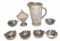 Assorted Glassware:  (1) Pitcher Wexford 9 inch,