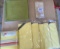 Assorted Vinyl Tablecloths Including 39 1/2” C