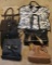 (6) Handbags & Garment Bag