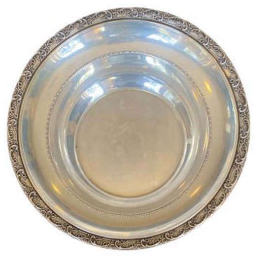 Reed & Barton Sterling Silver 9" Round Bowl