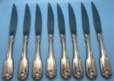(8) Serated Steak Knives by Reed and Barton