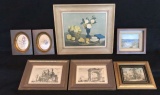 (7) Pieces of Framed Art