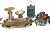 Assorted Brass and Decorative Items
