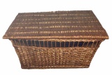 Wicker Basket w/ Removable Top -