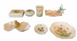 Assorted Decorative China Items Including: