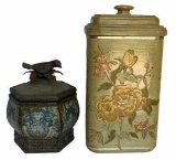 (2) Decorative Jars