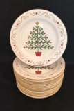 (15) Dinner Plates-Christmas-10.5 inches