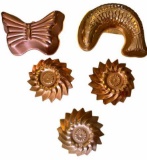 (5) Copper Molds