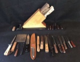 Assorted Knives and Utensils