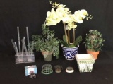 Assorted Flower Arrangements, Flower Pot, Etc.