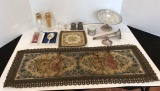 Assorted Sterling, Silverplate, Crystal, etc