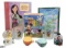 Assorted Disney Items: Books, Salt & Pepper,