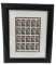 Framed and Matted Sheet of (20) 1994 World Cup