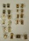 (22) USPS Black History Stamp Keychains & Pins