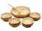 (10) Piece Wooden Salad Bowl Set