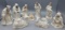 (10) Piece Porcelain Nativity