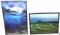 (2) Framed Posters: Ocean Poster and Golf Course