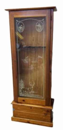 Gun Cabinet w/Bottom Storage