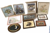 Assorted Small Framed Pictures