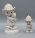 (2) Precious Moments Figurines: 