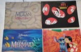 (4) Disney Lithograph Sets: Mulan, 101