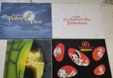 (4) Disney Lithograph Sets: Return to Neverland,