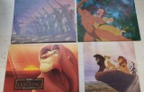 (4) Disney Lithograph Sets: The Jungle Book,