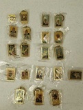 (20) Black History Stamp Keychains & Pins