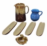 Assorted Pottery Items Including: 5 1/2’’ Pitcher