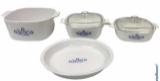 (4) Piece Set of Corning Ware “Cornflower