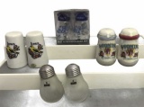 (4) Sets Assorted Salt and Pepper Shakers